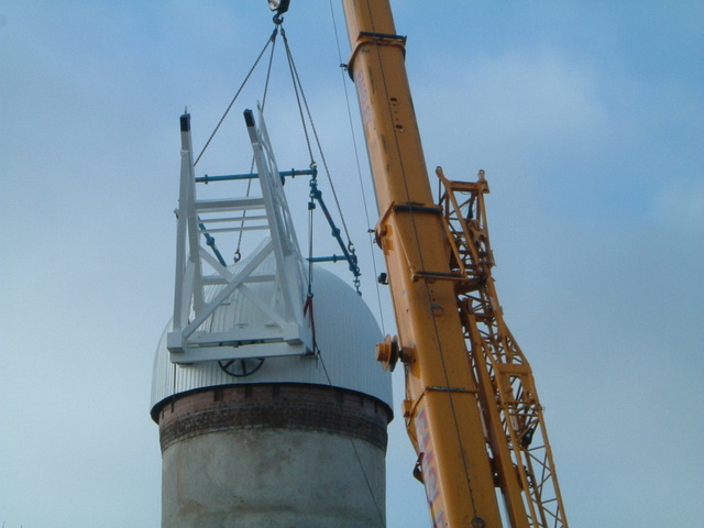 Holgate cap almost in place 28/11/09