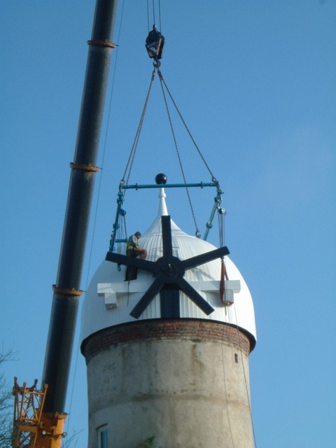 Holgate cap in place 28/11/09